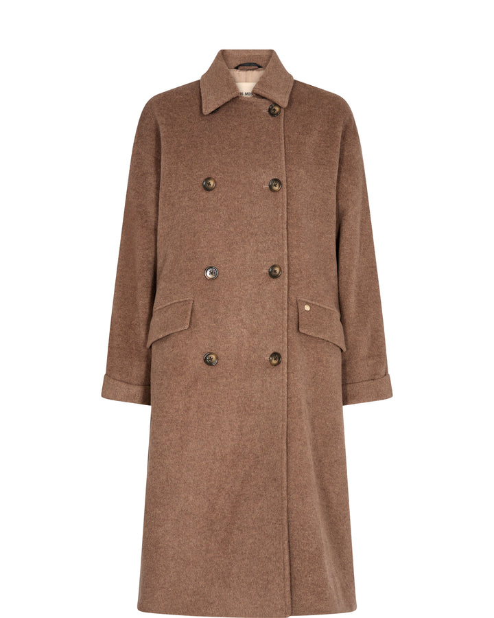 VENICE WOOL COAT, SAVANNAH TAN