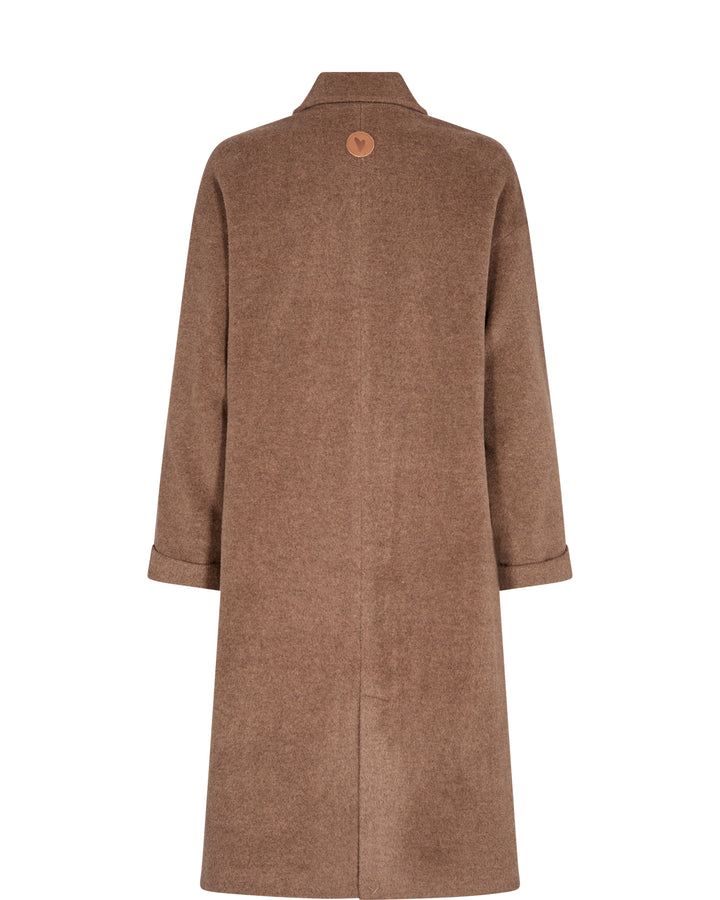 VENICE WOOL COAT, SAVANNAH TAN